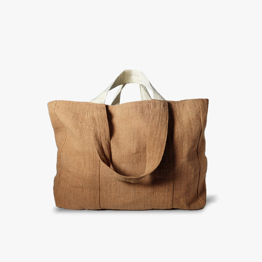 Roonnee Carry-all Tote – Natural Gold Cotton