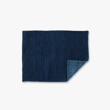 Roonnee cotton placemat – Kram indigo dyed – Set of 2